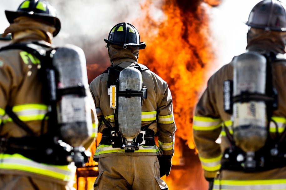 Three Firefighters